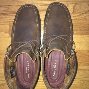 Clarks Original Wallabee Boots Beeswax size 8.5 Mens